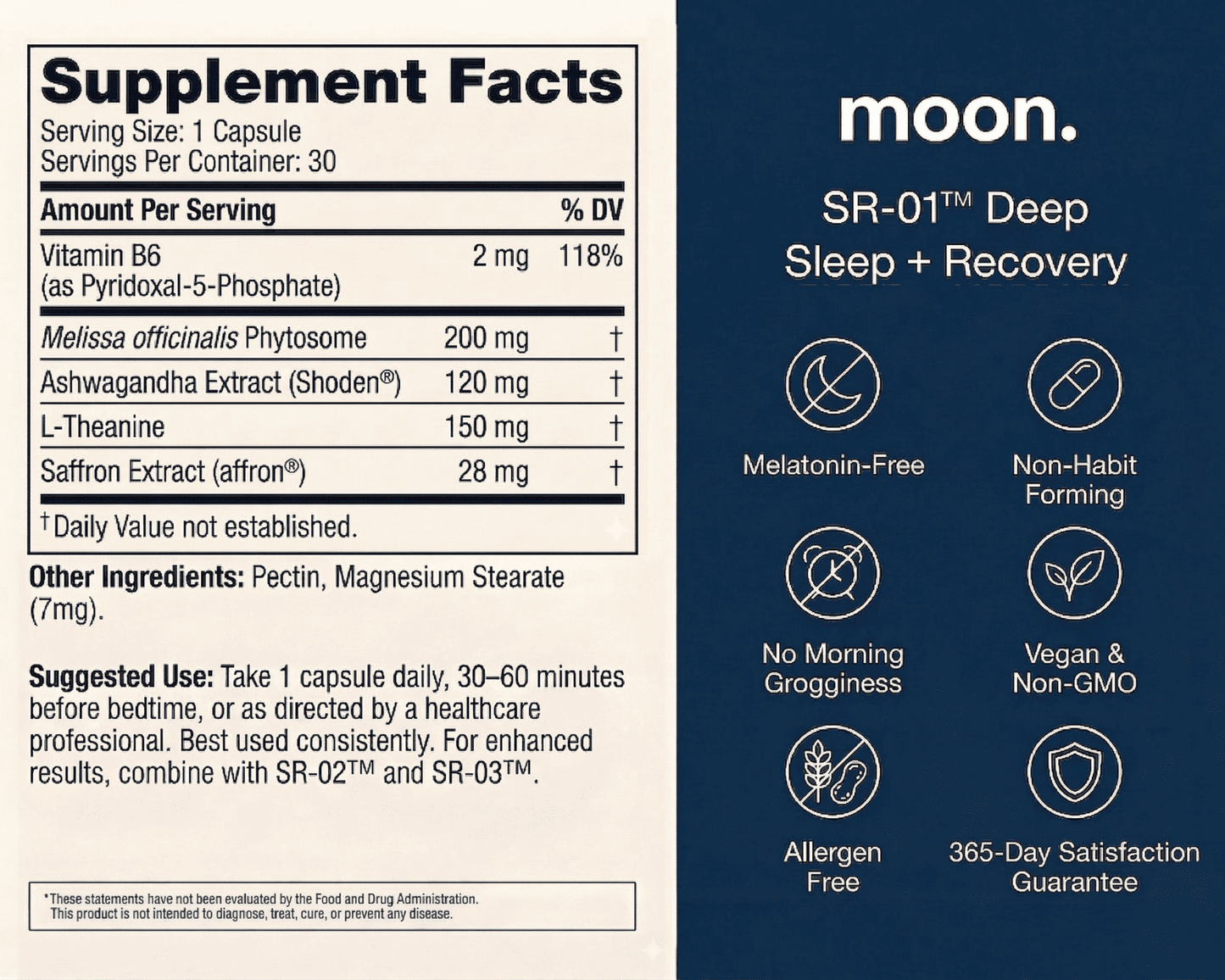 SR-01™ Deep Sleep + Recovery
